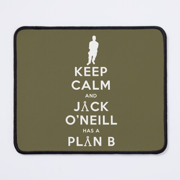 Item preview, Keep Calm and Jack O'Neill has a Plan B designed and sold by XFchemist-Art.
