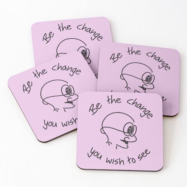 Item preview, Gandhi - Be the Change designed and sold by SupeeDesigns.