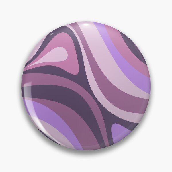 Item preview, New Groove Retro Liquid Swirl Abstracto Púrpura Lavanda Violeta designed and sold by kierkegaard.