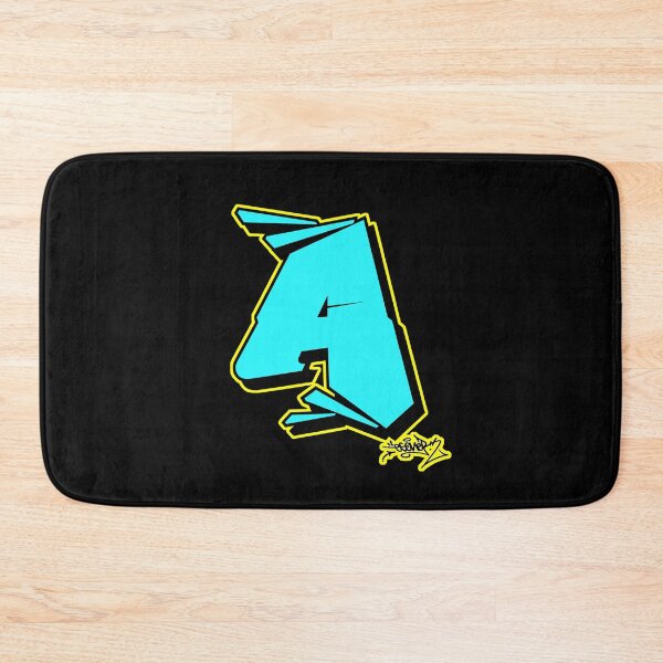 Item preview, BLUE LETTER A BY ESONE URBAN GRAFFITI STREET STYLE  designed and sold by GraffitiBomberZ.