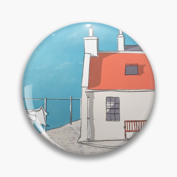 Item preview, Cottage in Crovie, Scotland designed and sold by Hazel White.