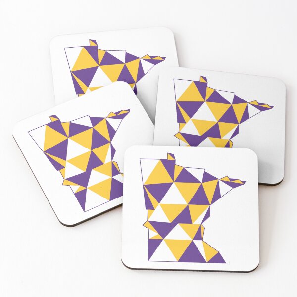 Item preview, Minnesota - Purple and Gold designed and sold by ByJeanBean.