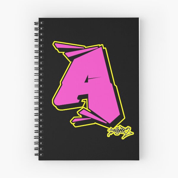 Item preview, PINK LETTER A BY ESONE URBAN GRAFFITI STREET STYLE  designed and sold by GraffitiBomberZ.