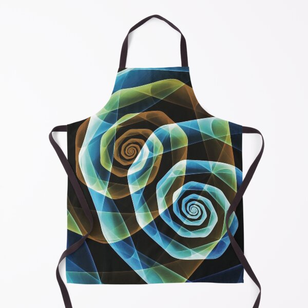 Item preview, Abstract Blue Spirals Fractal Design designed and sold by origoo.
