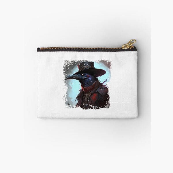 Item preview, Raven Renaissance: A Cool Comic Portrait of a Raven Head in Renaissance Attire designed and sold by MLArtifex.