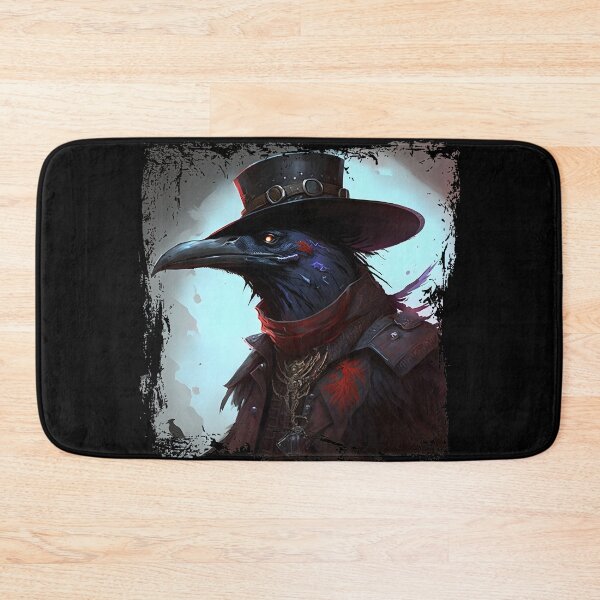 Item preview, Raven Renaissance: A Cool Comic Portrait of a Raven Head in Renaissance Attire designed and sold by MLArtifex.