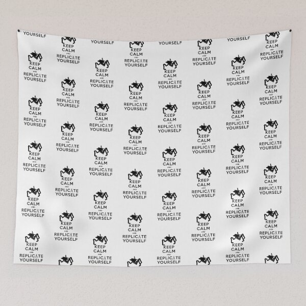 Item preview, Keep Calm and Replicate Yourself designed and sold by XFchemist-Art.
