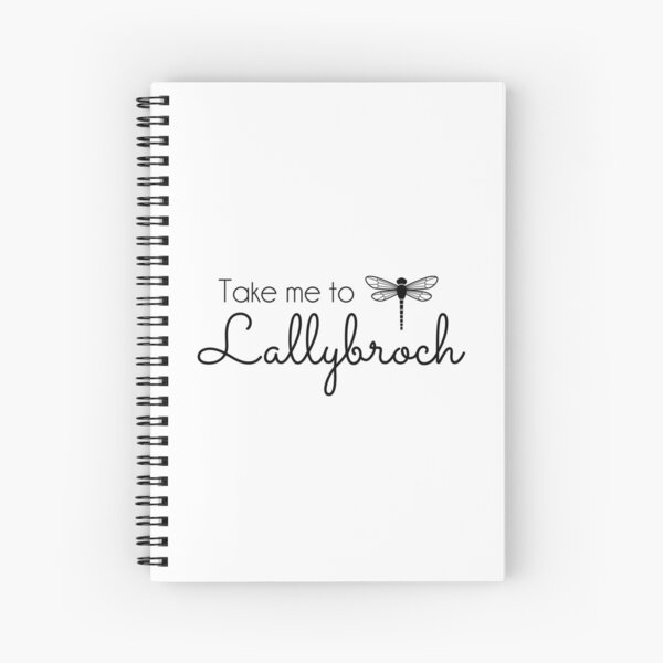 Item preview, Outlander inspiré Take me to Lallybroch Dragonfly - texte noir designed and sold by aliveinmiddle.