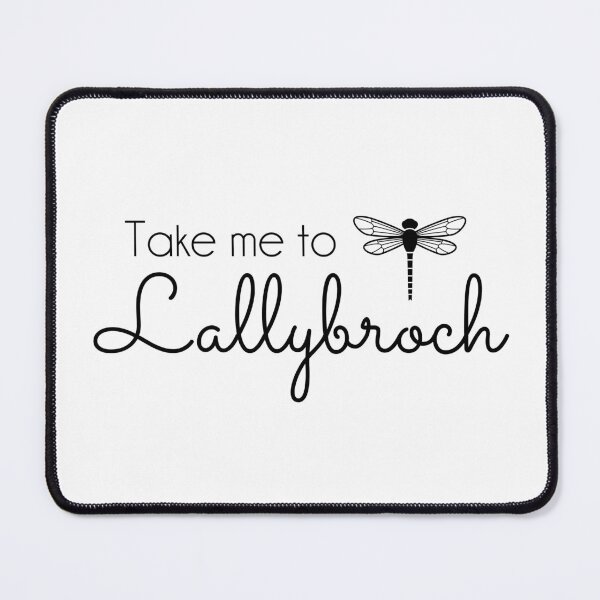 Item preview, Outlander inspired Take me to Lallybroch Dragonfly - black text designed and sold by aliveinmiddle.