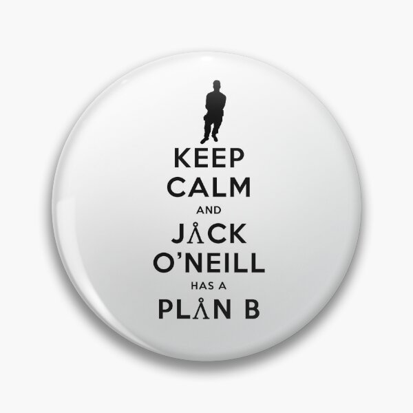 Item preview, Keep Calm and Jack O'Neill has a Plan B designed and sold by XFchemist-Art.