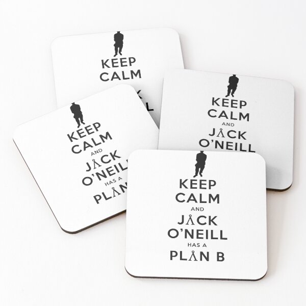 Item preview, Keep Calm and Jack O'Neill has a Plan B designed and sold by XFchemist-Art.