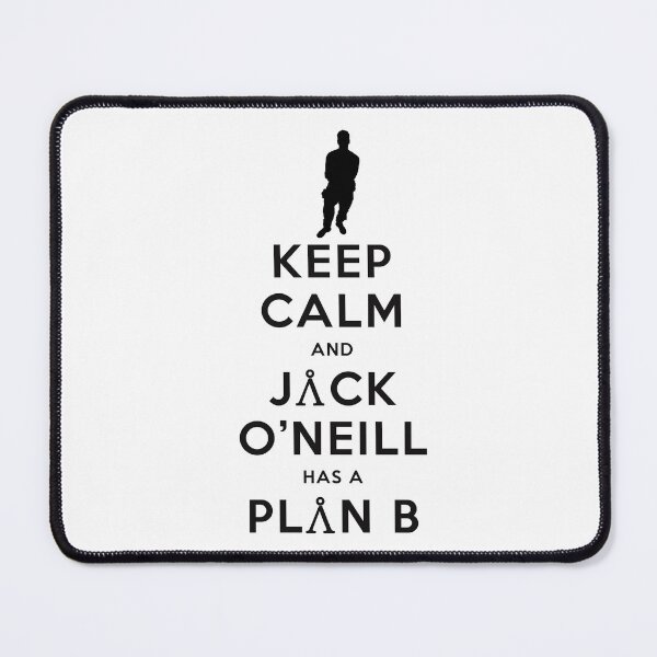 Item preview, Keep Calm and Jack O'Neill has a Plan B designed and sold by XFchemist-Art.
