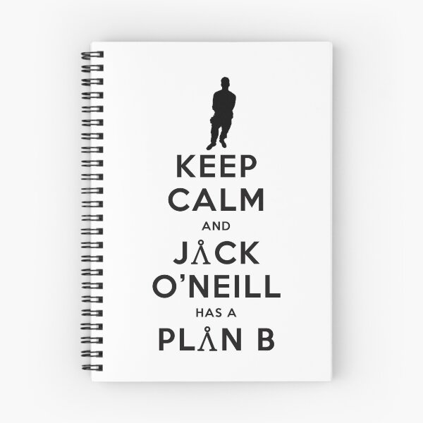 Item preview, Keep Calm and Jack O'Neill has a Plan B designed and sold by XFchemist-Art.