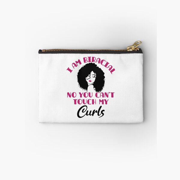 Item preview, Funny I Am Biracial No You Can't Touch My Curls designed and sold by jaygo.