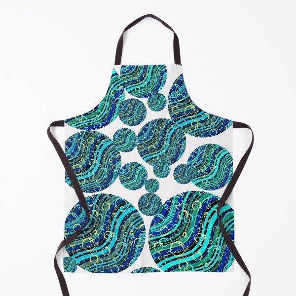 Item preview, Copy of Bubbles with Waves Pattern designed and sold by Pattern Hub.