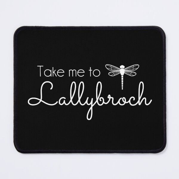 Item preview, Outlander inspired Take me to Lallybroch Dragonfly - white text designed and sold by aliveinmiddle.