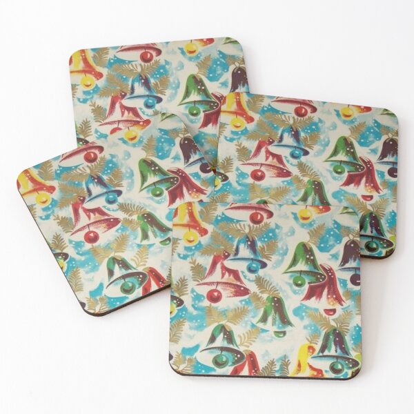 Item preview, Retro 50's Christmas Bells Design designed and sold by DukeGroovy.