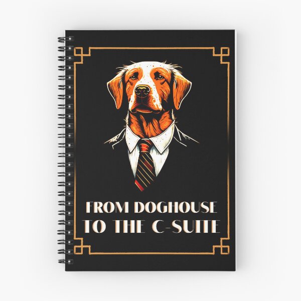 Item preview, Get Inspired by this Ambitious Pooch in a Suit Print Art. designed and sold by GiveMeMood.
