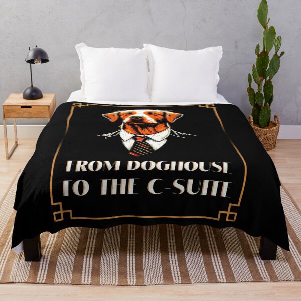Item preview, Get Inspired by this Ambitious Pooch in a Suit Print Art. designed and sold by GiveMeMood.