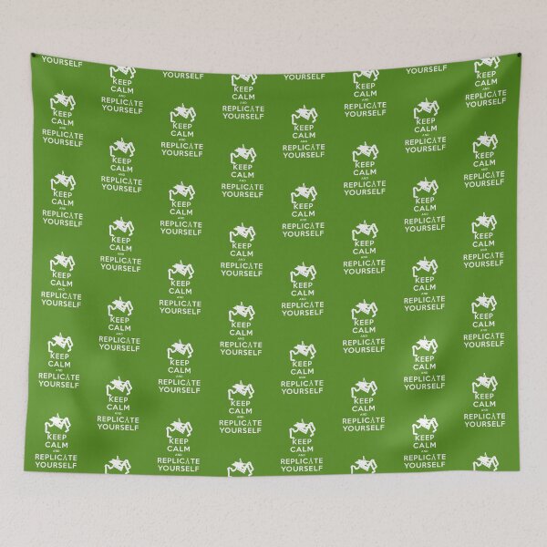 Item preview, Keep Calm and Replicate Yourself designed and sold by XFchemist-Art.