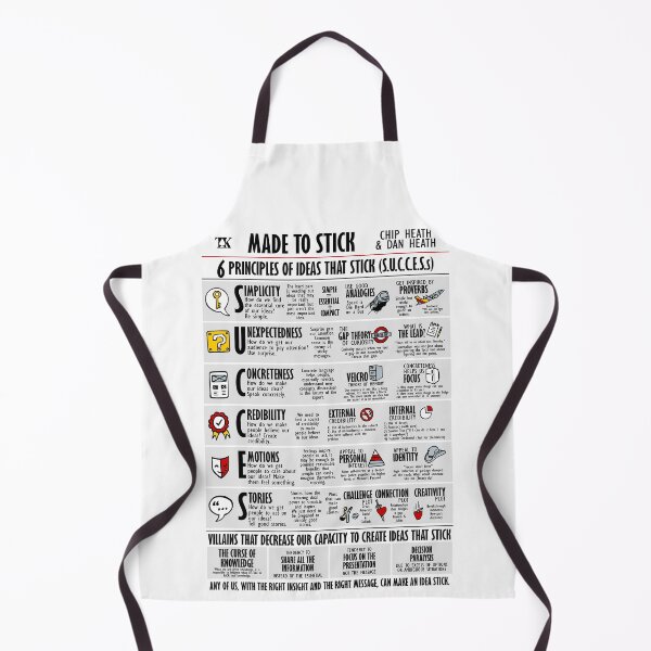 Item preview, Visual Book Made to Stick (Chip e Dan Heath) designed and sold by TKsuited.