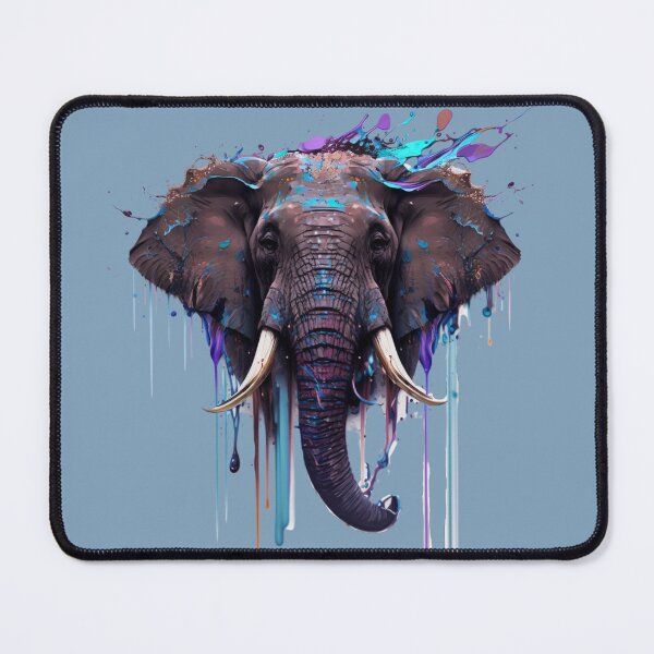 Item preview, Elephant Splash Art: Majestic Fantasy Visualization #1 designed and sold by AntielARt.