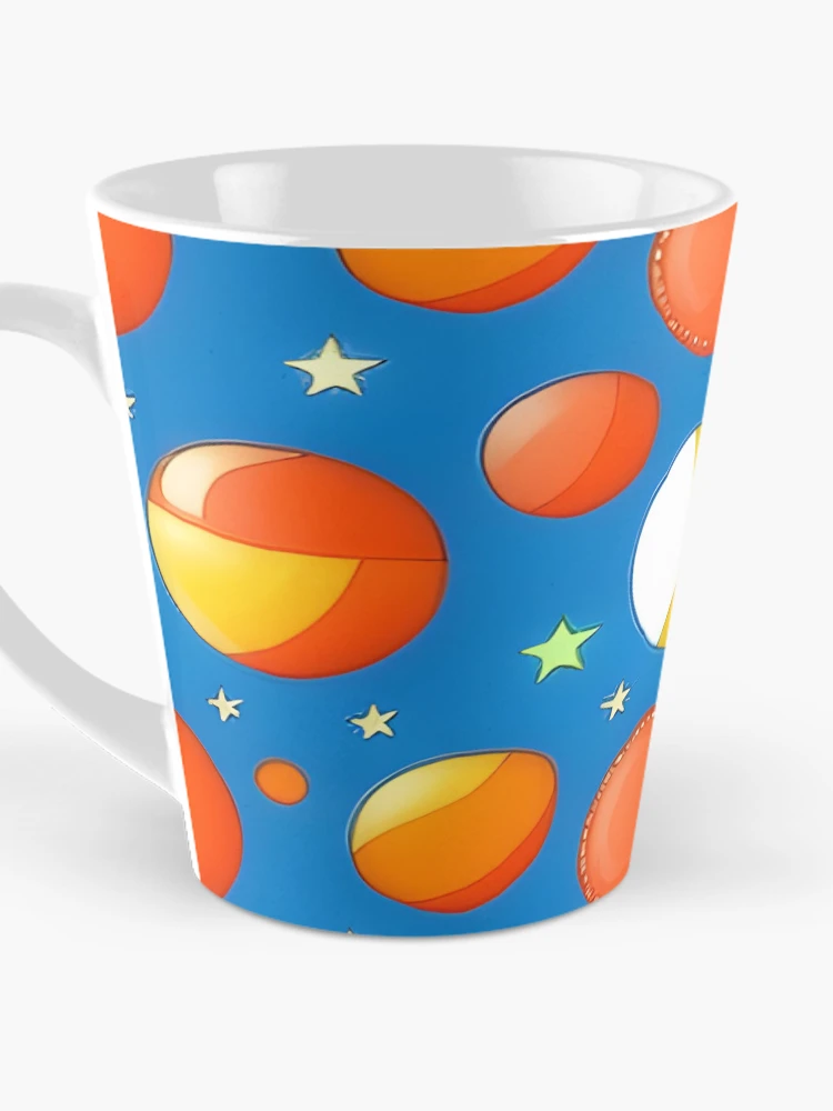 Thumbnail 3 of 4, Coffee Mug, Happy planets pattern designed and sold by Randy403.