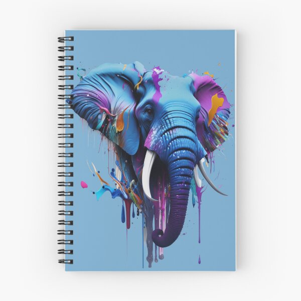 Aperçu de l'œuvre Éléphant Splash Art : Majestic Fantasy Visualization #2 créée et vendue par AntielARt.