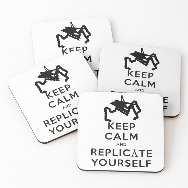 Item preview, Keep Calm and Replicate Yourself designed and sold by XFchemist-Art.