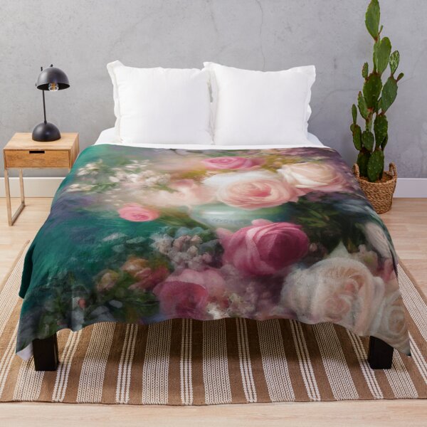 Item preview, Fantasy Roses Painted In All Colors Vintage Botanical Midnight Garden Flowers designed and sold by IZiets.