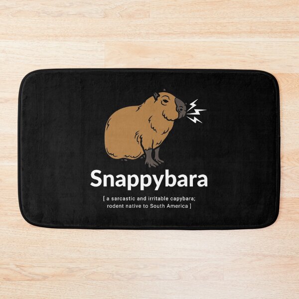 Item preview, Snappybara Capybara Snapybara designed and sold by LivingTheDream7.