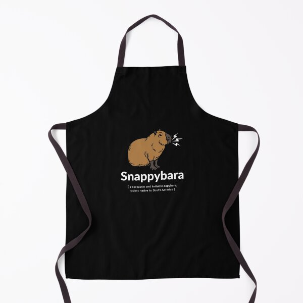 Item preview, Snappybara Capybara Snapybara designed and sold by LivingTheDream7.