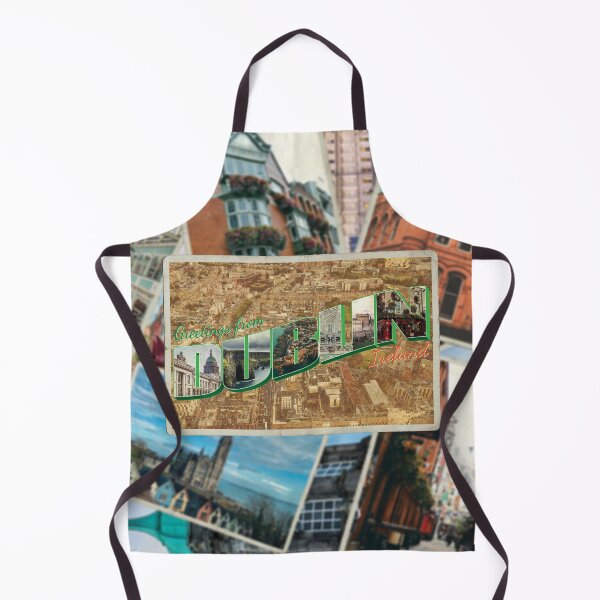Item preview, Greetings from Dublin in Ireland vintage style retro souvenir designed and sold by DeveloperProp0.
