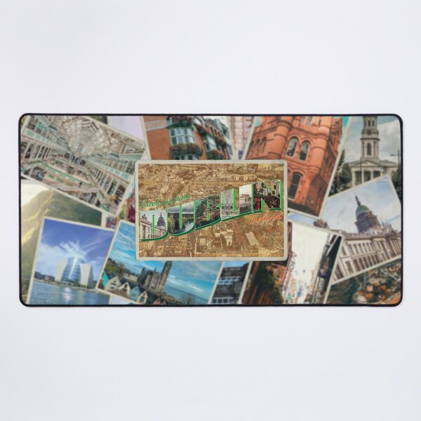 Item preview, Greetings from Dublin in Ireland vintage style retro souvenir designed and sold by DeveloperProp0.