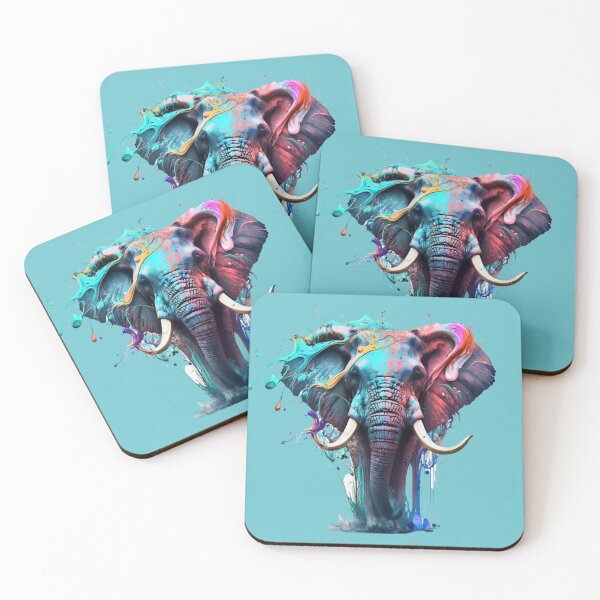 Item preview, Elephant Splash Art: Majestic Fantasy Visualization #3 designed and sold by AntielARt.