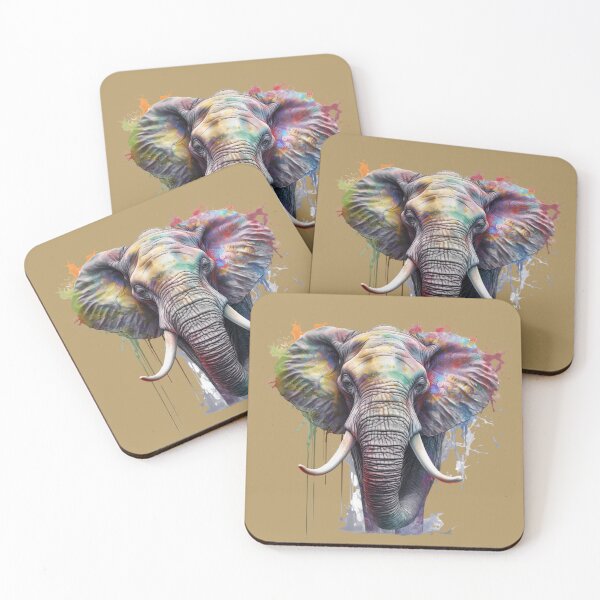 Item preview, Elephant Splash Art: Majestic Fantasy Visualization #4 designed and sold by AntielARt.