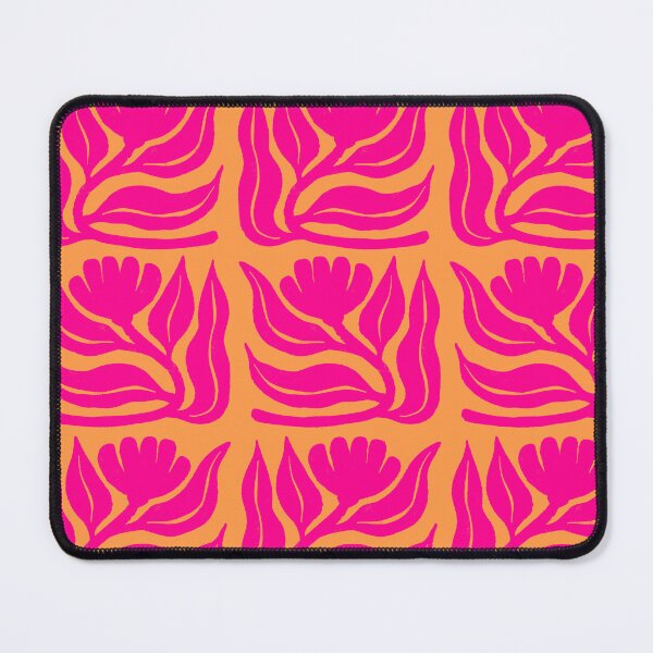 Artikelvorschau, Hot Pink And Orange Contemporary Flower Pattern entworfen und verkauft von gamboling.