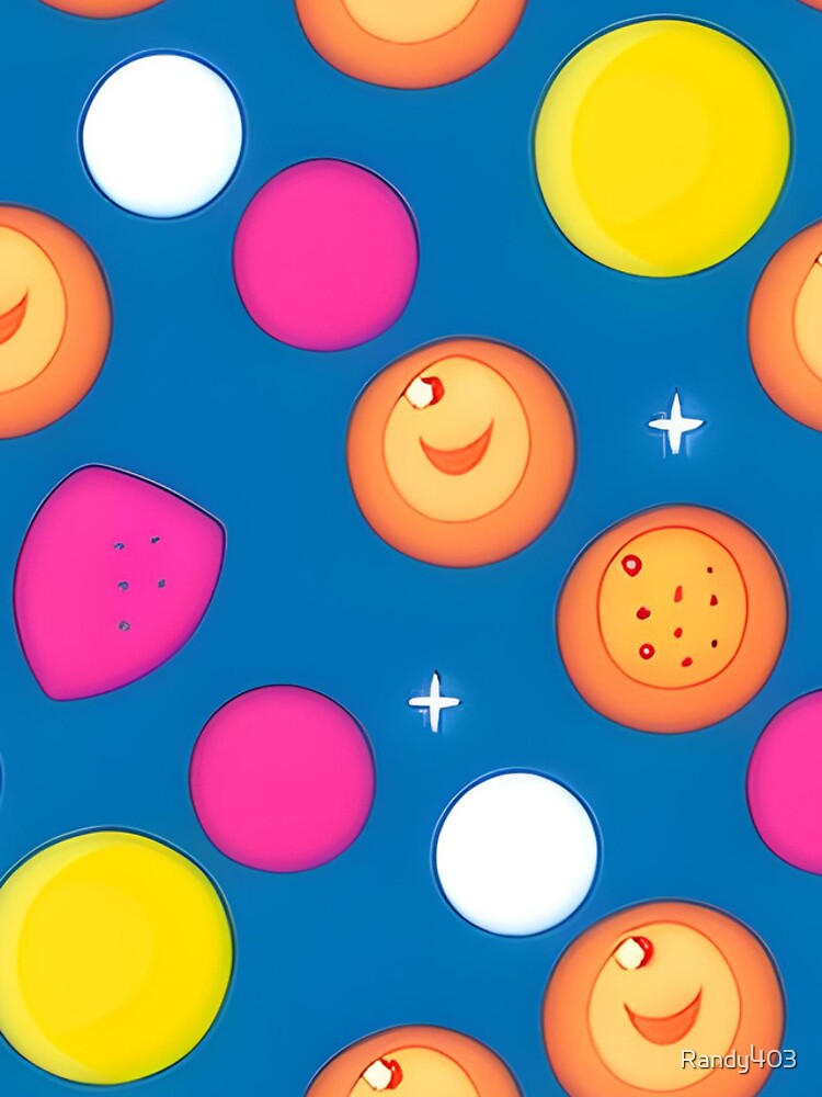 Thumbnail 4 of 4, iPhone Case, Happy planets pattern designed and sold by Randy403.