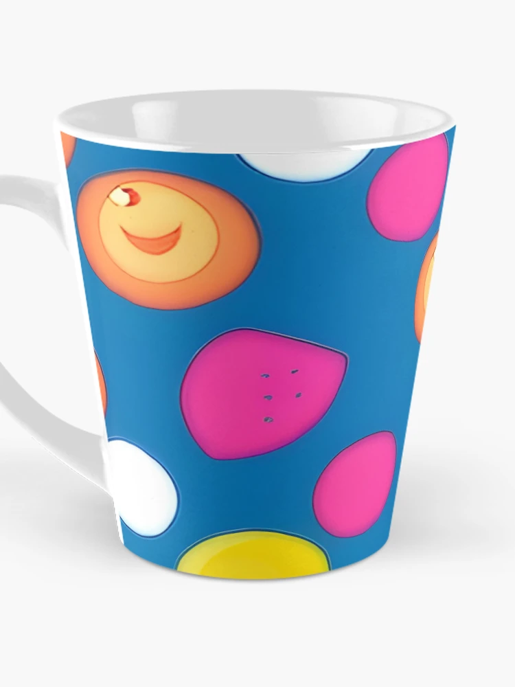 Thumbnail 3 of 4, Coffee Mug, Happy planets pattern designed and sold by Randy403.