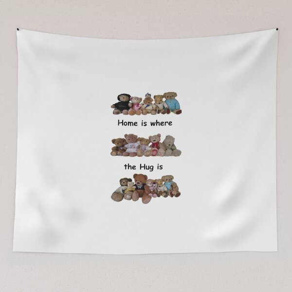 Item preview, Home is where the Hug is designed and sold by Bluebadger54.