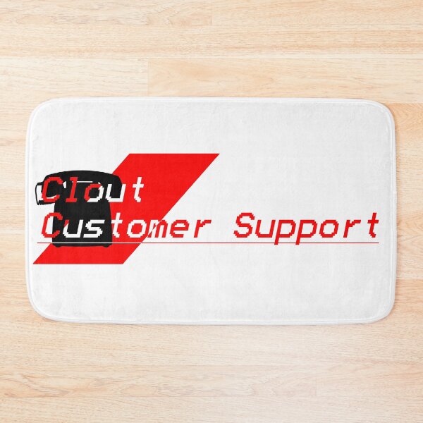 Item preview, Clout Customer Support Red designed and sold by CloutStyle.