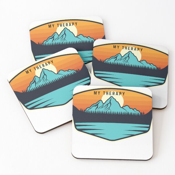 Item preview, The Mountains My Therapy  designed and sold by erinelise209.