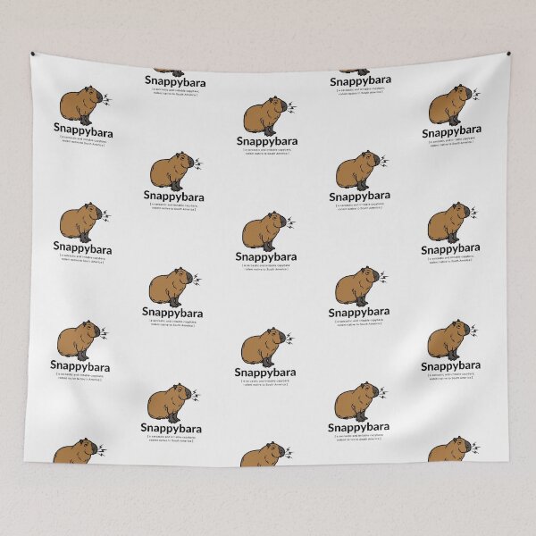 Item preview, Snappybara Snappy Capybara designed and sold by LivingTheDream7.