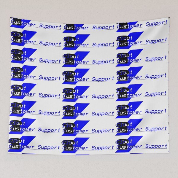 Item preview, Clout Customer Support Blue designed and sold by CloutStyle.