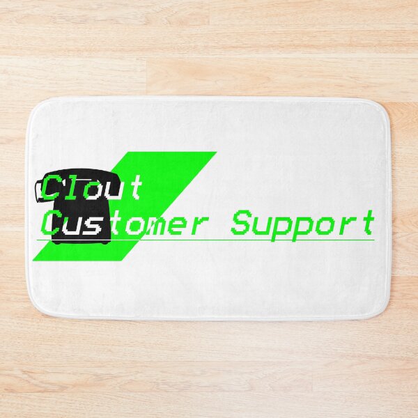Item preview, Clout Customer Support Green designed and sold by CloutStyle.