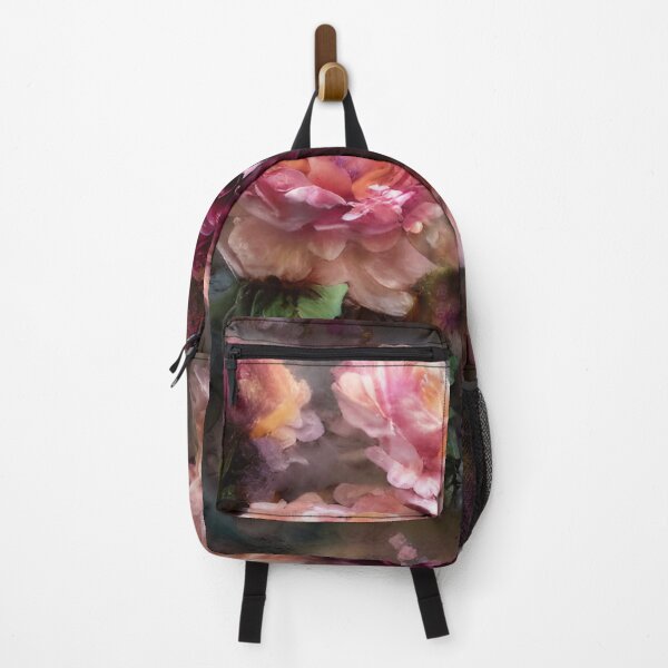 Item preview, Roses Vintage Apricot Painted In Watercolor Botanical Midnight Garden Flowers designed and sold by IZiets.
