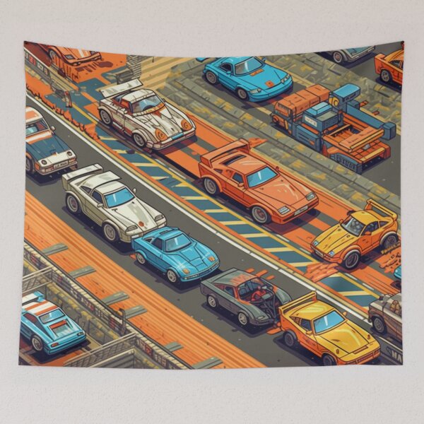 Item preview, Pixelated Racers designed and sold by RobotBadGuy0.