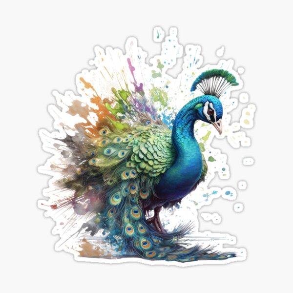 Peacock Splash