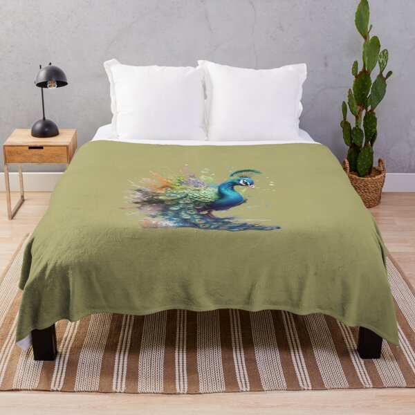 Artikelvorschau, Peacock Splash Art: Blendendes Fantasy-Display #2 entworfen und verkauft von AntielARt.