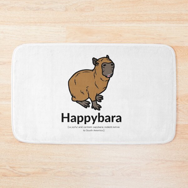 Item preview, Happybara Capybara designed and sold by LivingTheDream7.